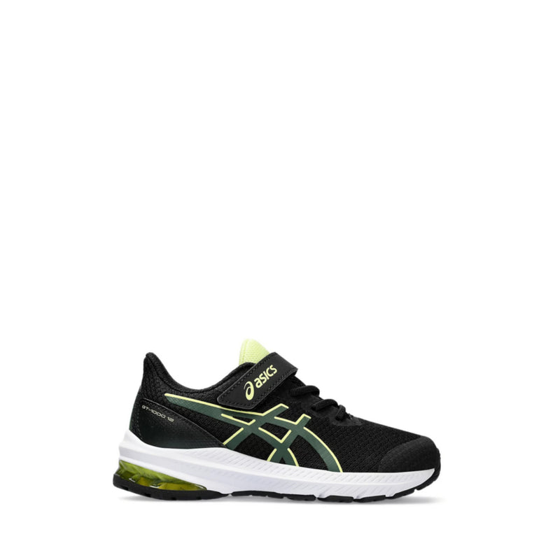 ASICS SNEAKERS GT1000 12 PS 1014A295-003 NERO- VERDE