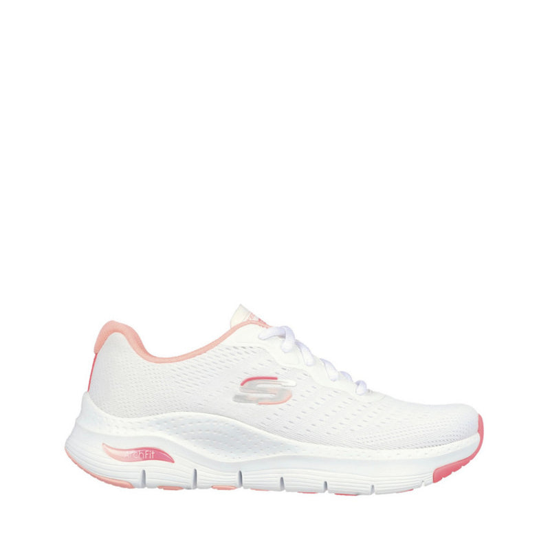 SKECHERS SNEAKERS ARCH FIT-INFINITY COOL 149722 BIANCO-ROSA