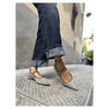ONCE BALLERINA CON FIBBIA 103062 VELLUTO GOTHIC BEIGE