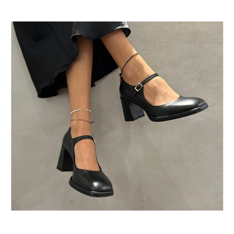 VELAIDE BEBE' CHANTAL01 PELLE NERO