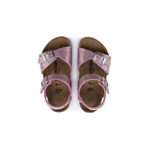 BIRKENSTOCK SANDALO RIO 1018991 CANDY ROSA GLITTER