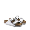 BIRKENSTOCK SANDALO ARIZONA 1005961 METALLIZZATO ARGENTO