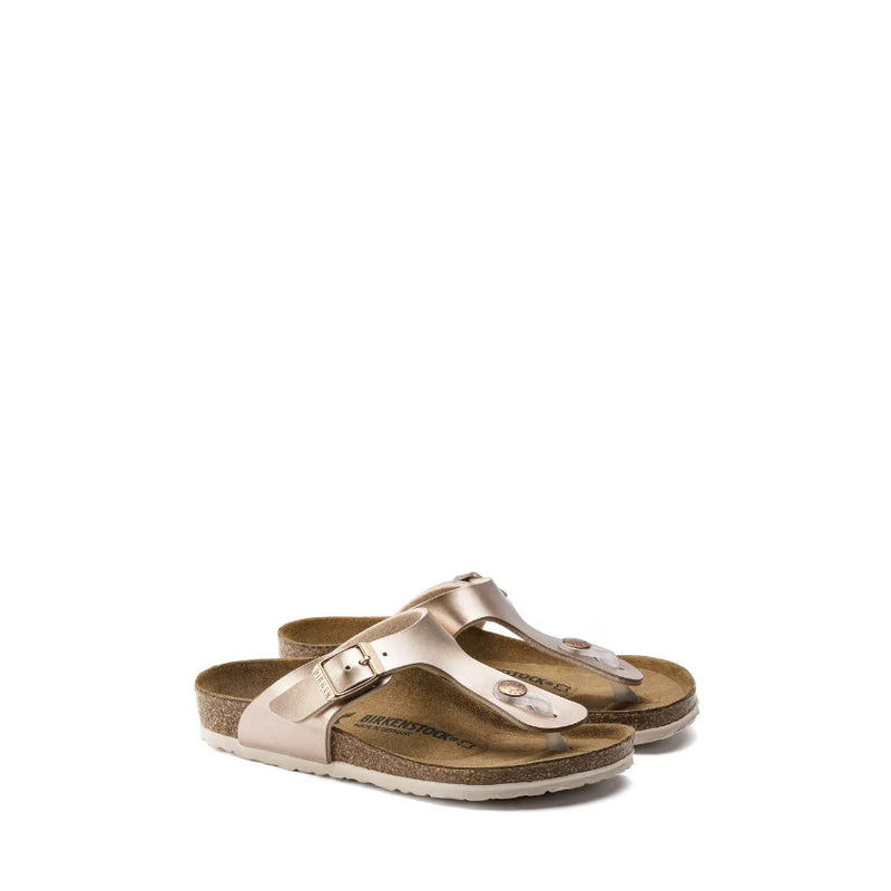 BIRKENSTOCK SANDALO GIZEH 1012526 ROSA METALLICO