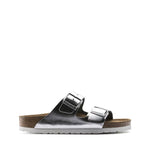 BIRKENSTOCK SANDALO ARIZONA 1005961 METALLIZZATO ARGENTO