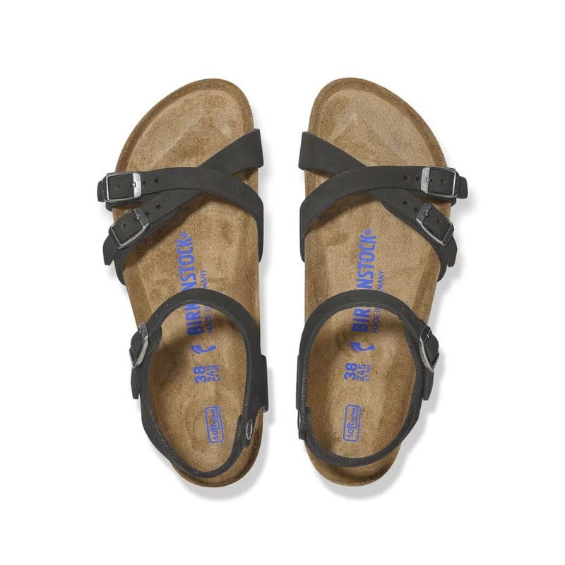 BIRKENSTOCK SANDALO KUMBA 1029526 NERO
