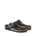 BIRKENSTOCK SANDALO GIZEH BIG BUCKLE 1023334 NERO
