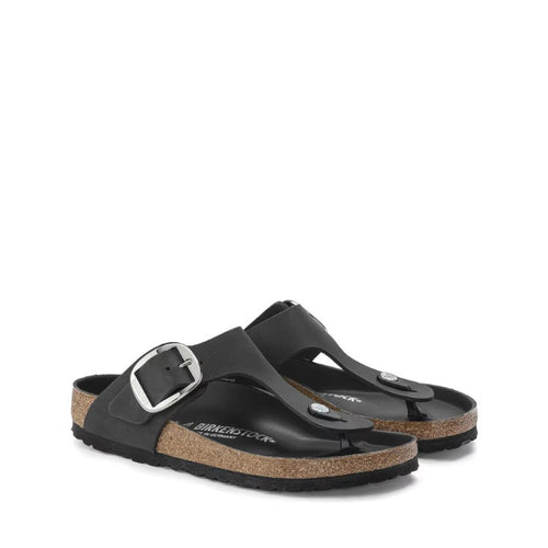 BIRKENSTOCK SANDALO GIZEH BIG BUCKLE 1023334 NERO