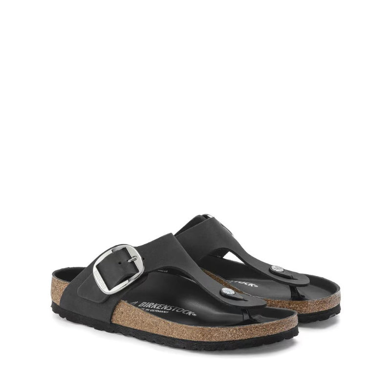 BIRKENSTOCK SANDALO GIZEH BIG BUCKLE 1023334 NERO