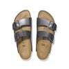BIRKENSTOCK SANDALO ARIZONA 1029224 NERO METALLIZZATO
