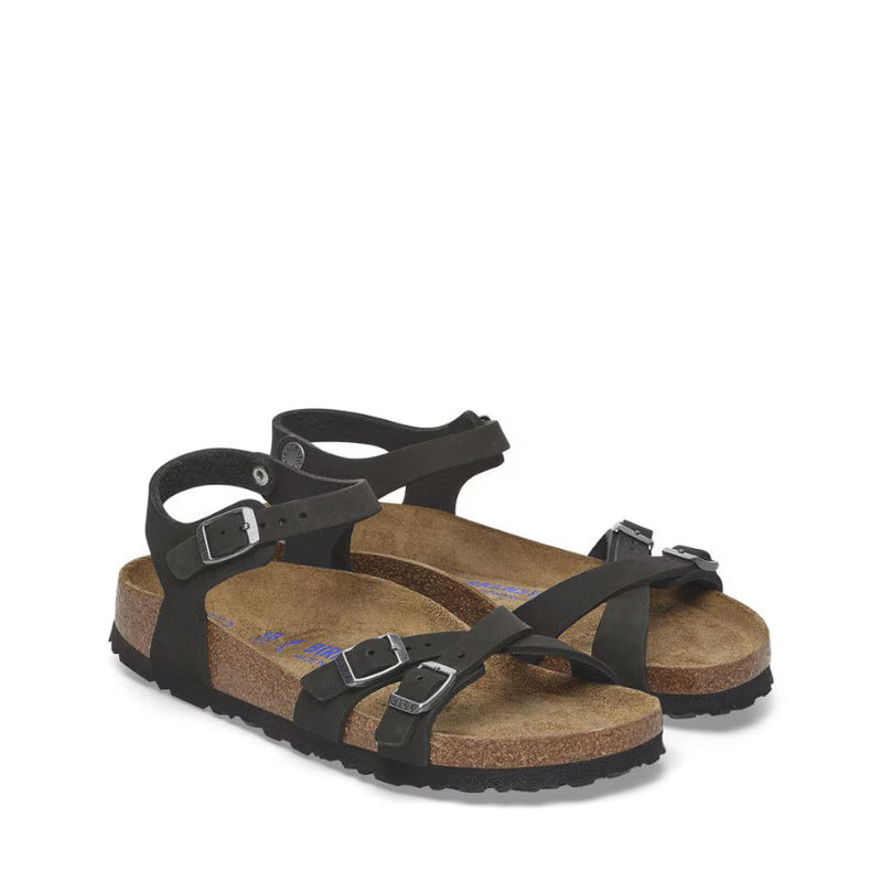 BIRKENSTOCK SANDALO KUMBA 1029526 NERO
