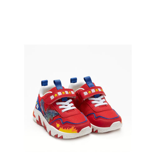 BULL BOYS SNEAKERS BBAL5086B00 RS01 DRAGO 5 ROSSO-BLU