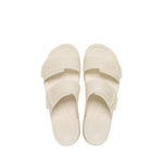 CROCS CIABATTA BROOKLYN BUCKLE FROSTED LOW WEDGE 210980-OLH SANDSTORM