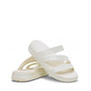 CROCS CIABATTA GETAWAY PATENT STRAPPY W 211296-OWV BIANCO LUCIDO