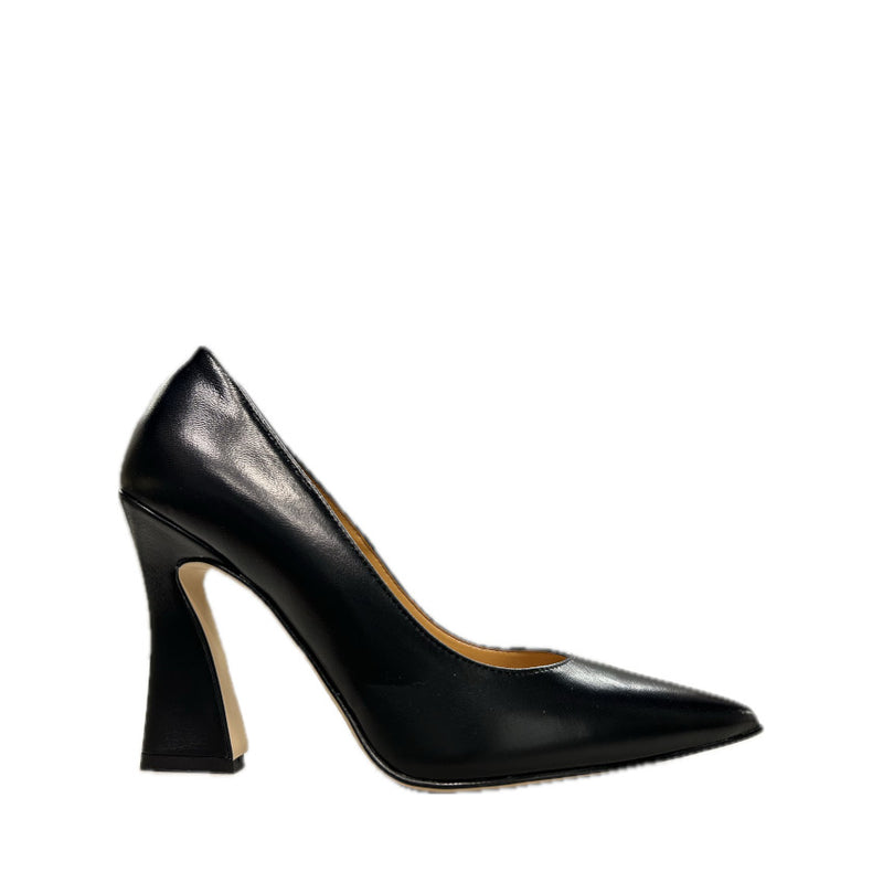 ALTRAMAREA DECOLLETE' CON TACCO SVASATO 97502 PELLE NERO