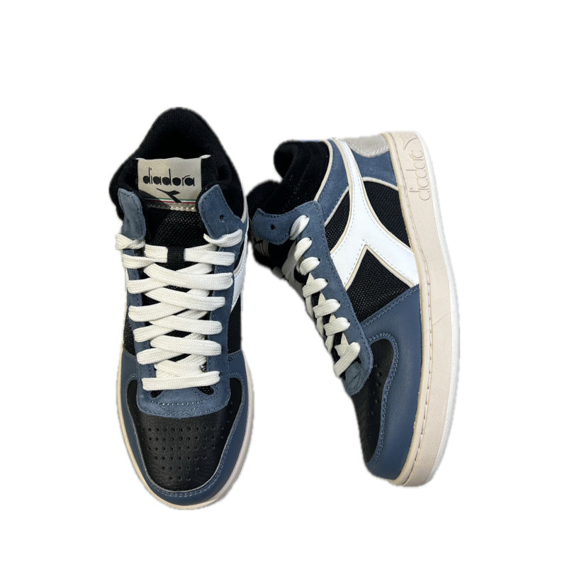 DIADORA SNEAKERS MAGIC BASKET DEMI EARTH NERO-BLU