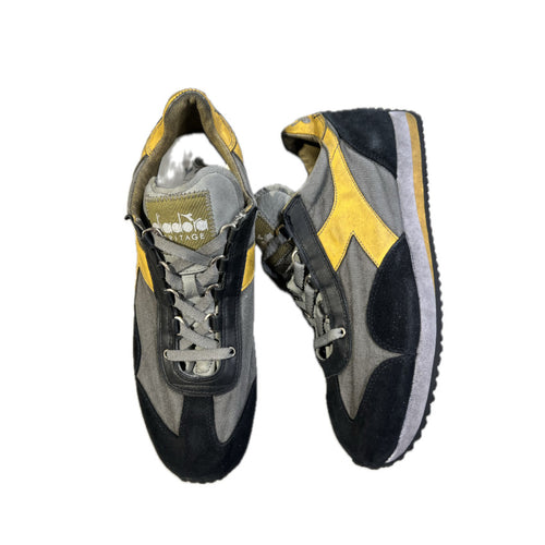 DIADORA HERITAGE EQUIPE H DIRTY STONE WASH EVO 201.174736 01 75033 GRAY WILLOW
