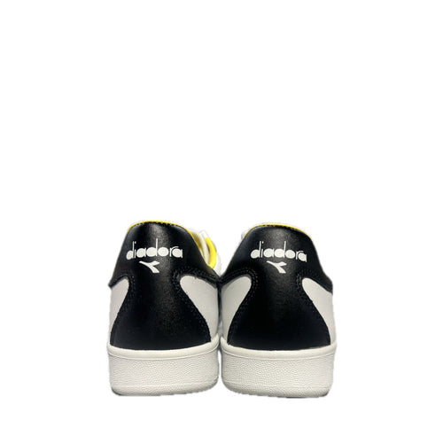 DIADORA SNEAKERS B. ELITE BIANCO - NERO - GIALLO