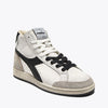 DIADORA SNEAKERS PRESTIGE HIGH USED 201.182229 BIANCO-NERO