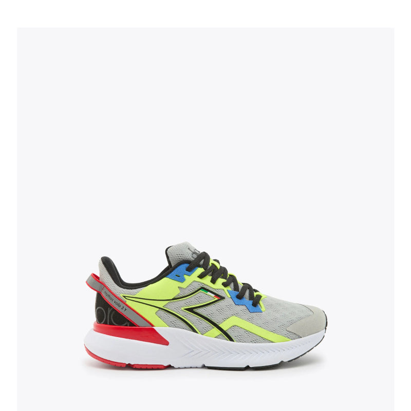DIADORA SNEAKERS MYTHOS VOLO 3 Y ARGENTO-NERO-GIALLO