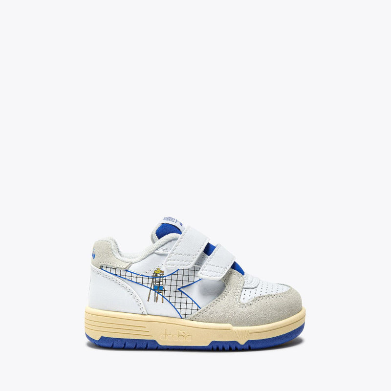 DIADORA SNEAKERS 501.181612 DEUCE PEANTUS TD AZZURRO-BIANCO