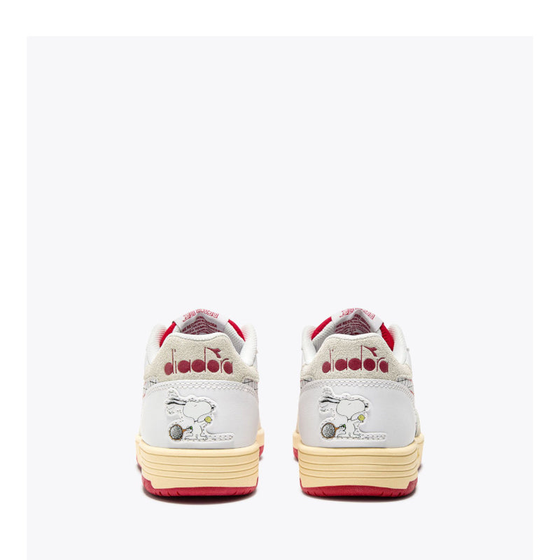 DIADORA SNEAKERS 501.181604 DEUCE PEANTUS PS BIANCO-ROSSO