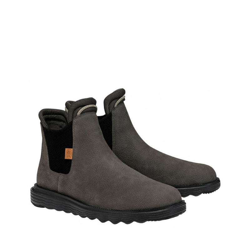 DUDE SCARPONCINO 40187 BRANSON BOOT CRAFT LEATHER GRIGIO