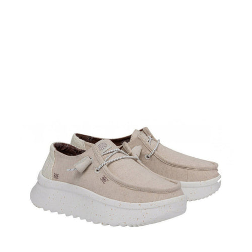 DUDE MOCASSINO WENDY PEAK CHAMBRAY W 40255/13R CREMA