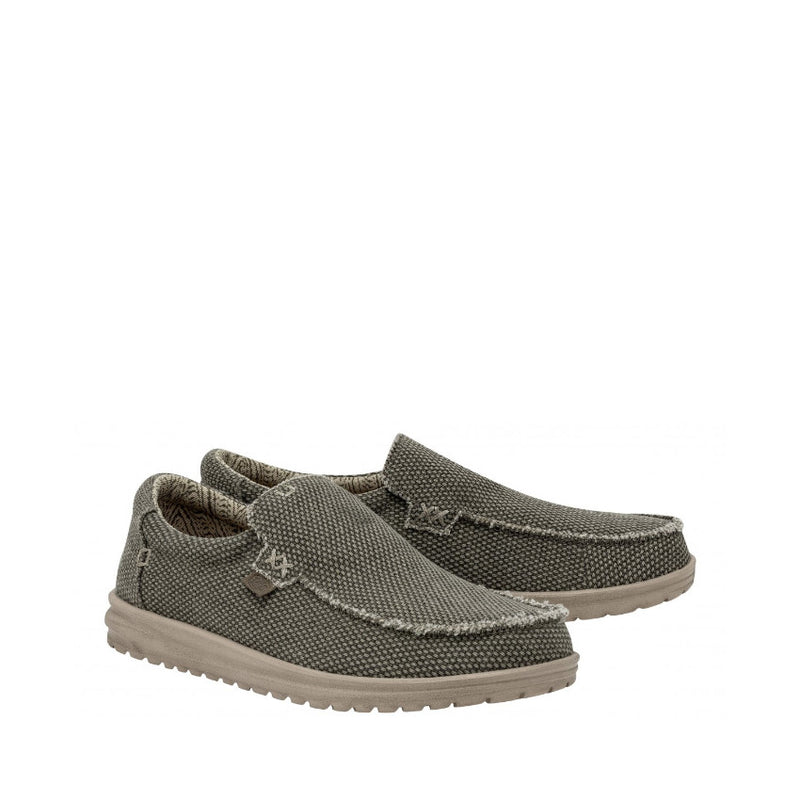 DUDE MOCASSINO MIKKA BRAIDED 40124/3VE VERDE ARMY