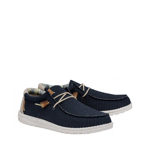 DUDE MOCASSINO WALLY ECO STRETCH 40008/4MT ORION BLU