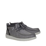 DUDE SCARPONCINO 42051 WALLY MID GRIPR CLASSIC GRIGIO-NERO
