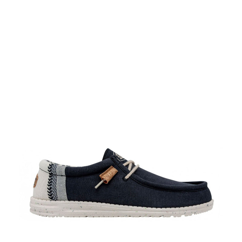 DUDE MOCASSINO WALLY BREAK STITCH 40015/410 BLU