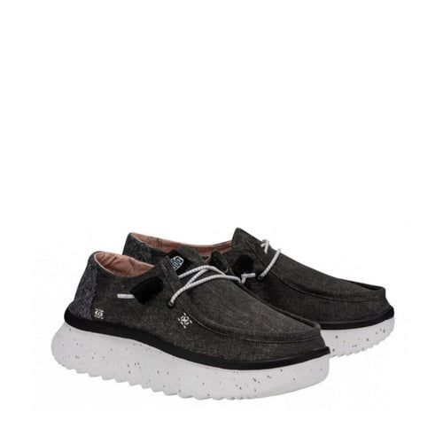 DUDE MOCASSINO WENDY PEAK CHAMBRAY W 40255-001 NERO