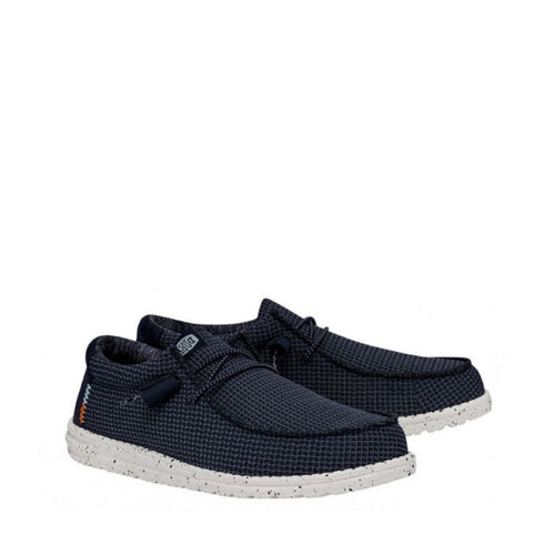 DUDE MOCASSINO WALLY SPORT MESH 40403/410 BLU