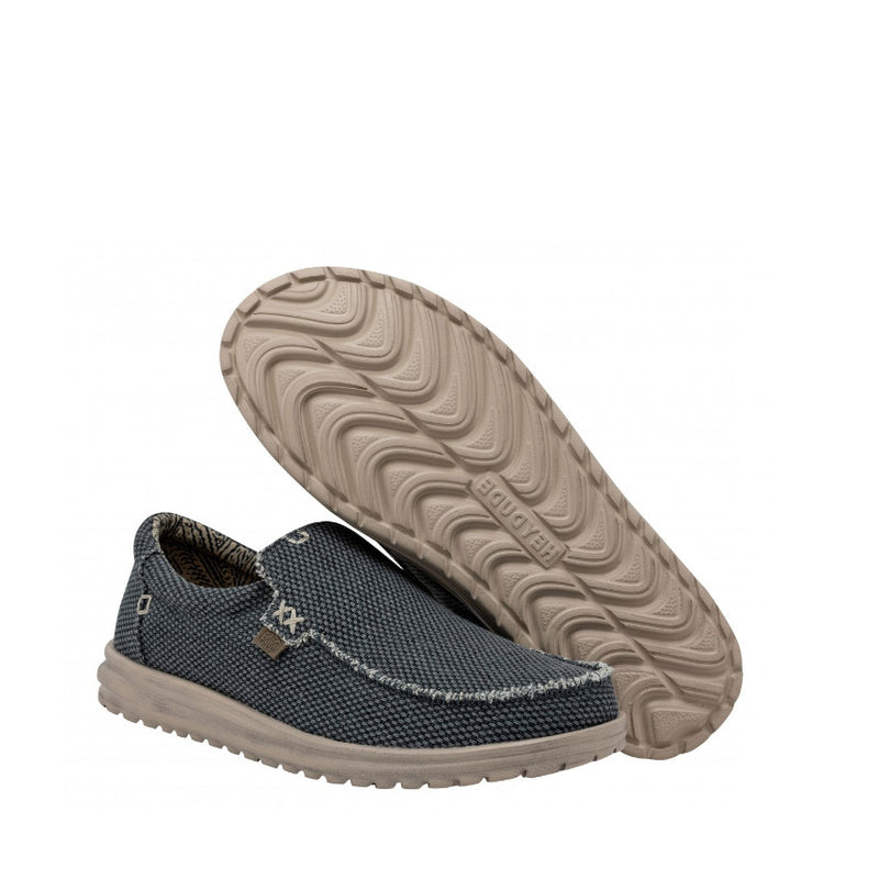 DUDE MOCASSINO MIKKA BRAIDED 40124/4NL BLU