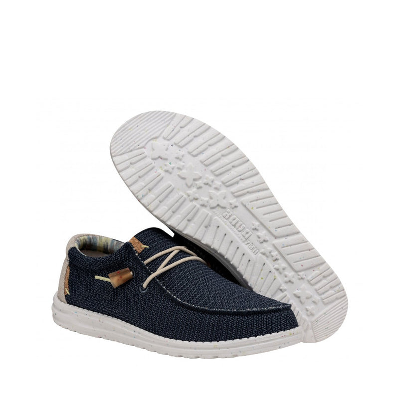 DUDE MOCASSINO WALLY ECO STRETCH 40008/4MT ORION BLU