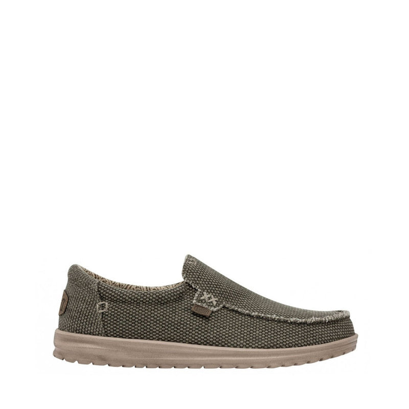 DUDE MOCASSINO MIKKA BRAIDED 40124/3VE VERDE ARMY