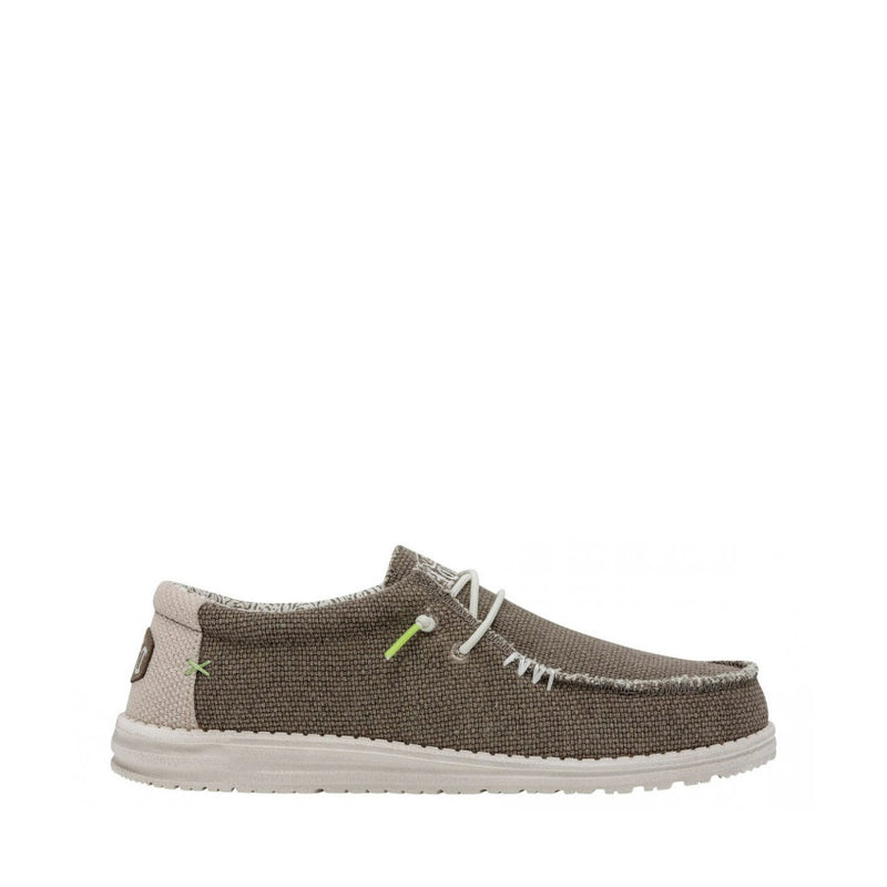 DUDE MOCASSINO WALLY BRAIDED 40003/2BS MARRONE FOSSIL