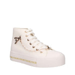 PATRIZIA PEPE SNEAKERS PPJ258 BIANCO TESSUTO