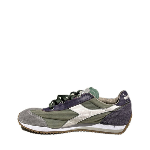 DIADORA HERITAGE SNEAKERS EQUIPE H DIRTY STONE WASH EVO 201.174736 01 70147 GREEN MYRTLE
