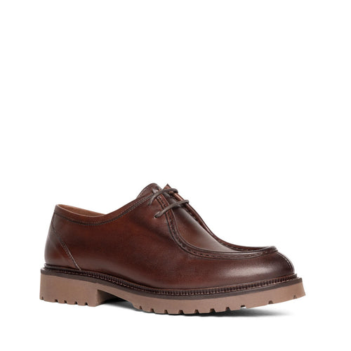 EXTON SCARPA STRINGATA 683 PELLE VIENNA MARRONE