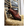 EXTON SCARPA STRINGATA 2235 VITELLO TOSCANO MARRONE