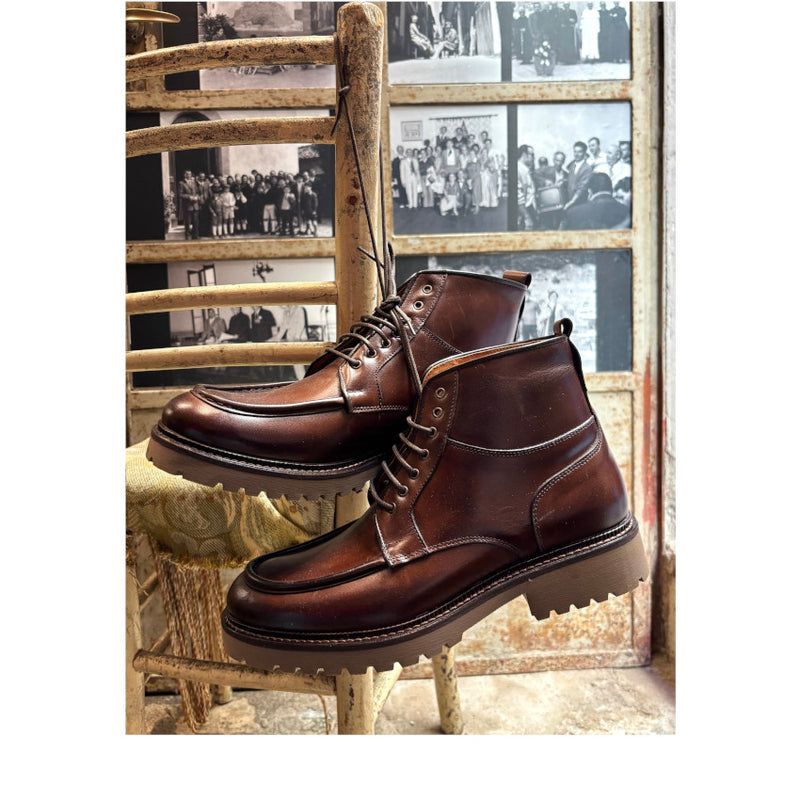 EXTON ANFIBIO 684 PELLE VIENNA MARRONE