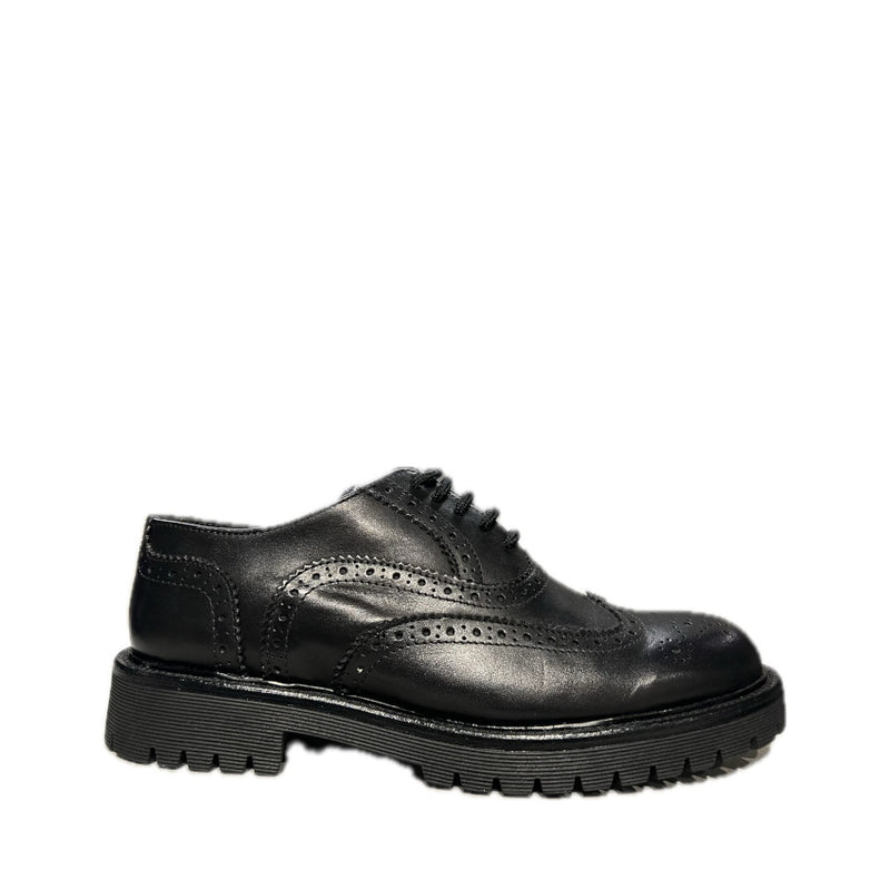 EXTON SCARPA STRINGATA 775 NERO