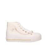 PATRIZIA PEPE SNEAKERS PPJ258 BIANCO TESSUTO