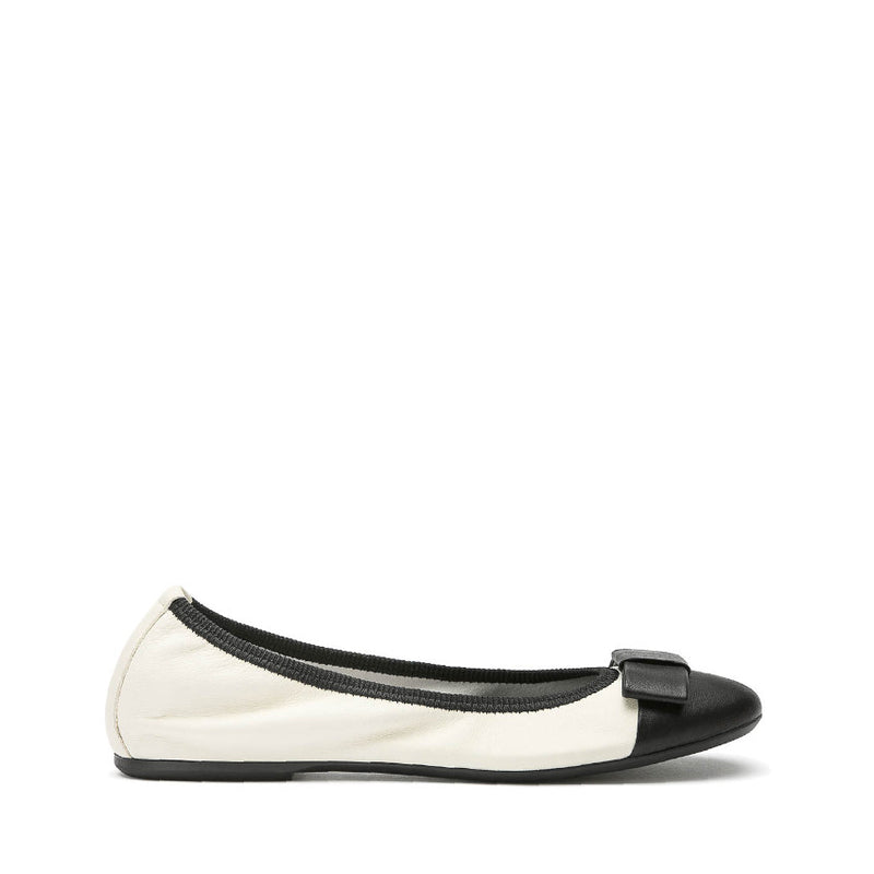 FRAU BALLERINA TALCO NERO - BIANCO