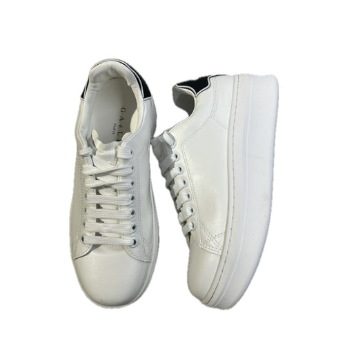 GAELLE SNEAKERS GBCDP2950 ADDICT IN ECOPELLE BIANCO-NERO