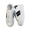 GAELLE SNEAKERS GBCDP3077 ADDICT IN ECOPELLE BIANCO-NERO LUCIDO