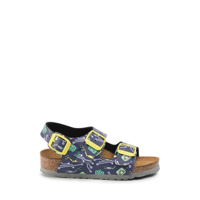 BIRKENSTOCK SANDALO MILANO 1015617 ROBOTS BLU