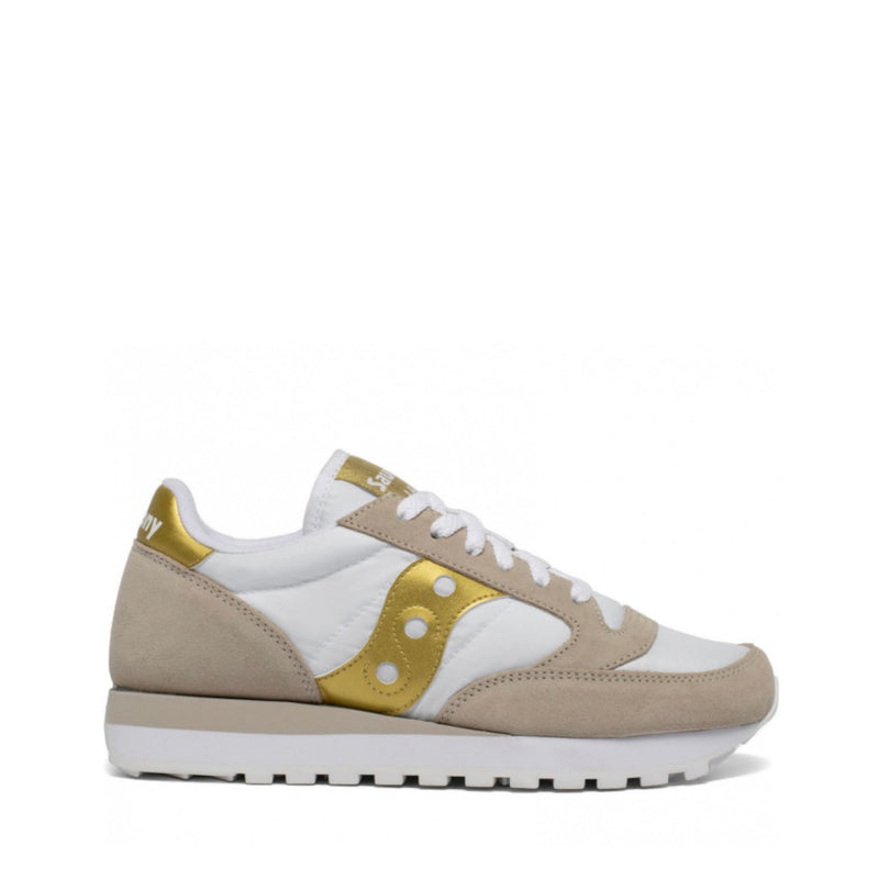 SAUCONY JAZZ ORIGINAL 1044-611 BIANCO-ORO