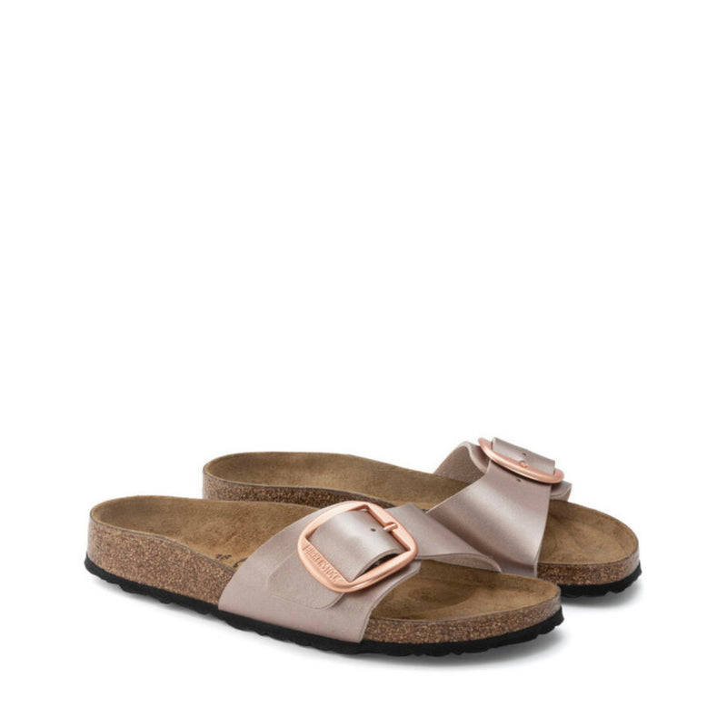 BIRKENSTOCK SANDALO MADRID 1025821 BIG BUCKLE METALLIC COPPER